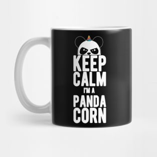 Keep Calm I'm a Panda Corn Mug